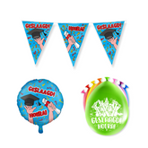 Geslaagd Versiering Pakket Blauw